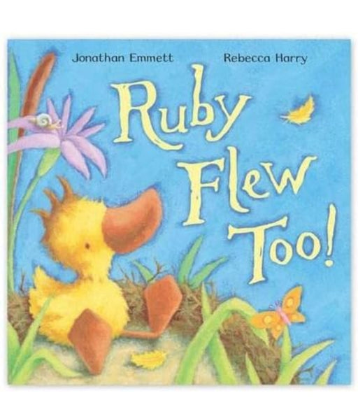 Ruby Flew Too! By Jonathan Emmett - old boardbook - eLocalshop