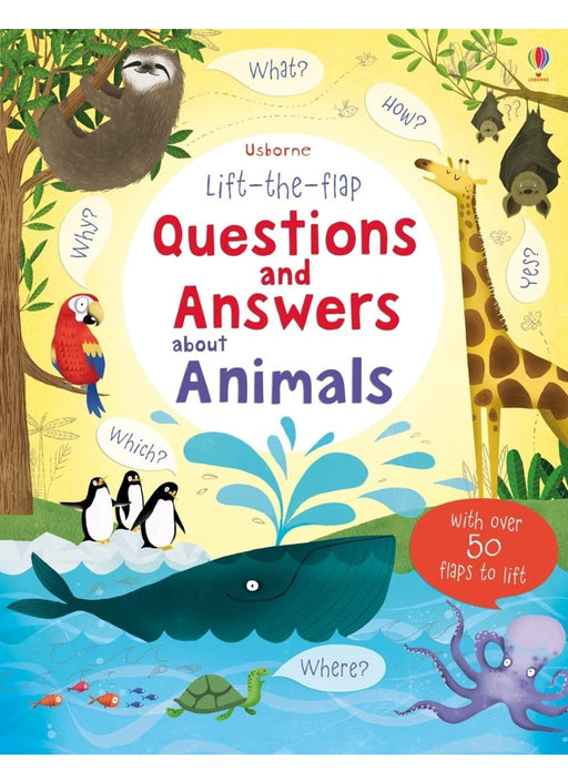 Lift-The-Flap Questions And Answers: About Animals by Katie Daynes - old boardbook - eLocalshop