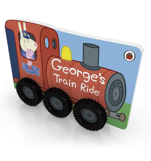 Peppa Pig: George's Train Ride (Die-cut) - old boardbook - eLocalshop