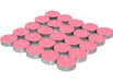 Wax Pink Tealight Candles Pack of 25pcs (Pink Colour) - eLocalshop