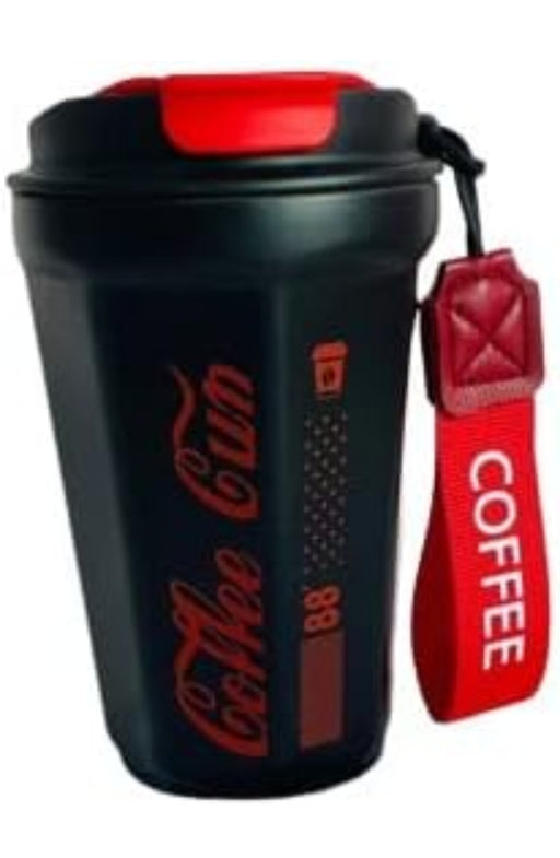 Stainless Steel Stylish Coffee Mug (Black) - eLocalshop