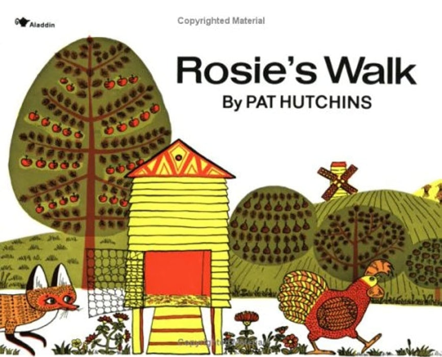 Rosie's Walk by Pat Hutchins - old boardbook