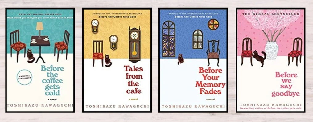 (Combo of 4 Books) Before The Coffee Gets Cold+Tales from the Cafe+Before your memory fades+Before we say goodbye by Toshikazu Kawaguchi - eLocalshop