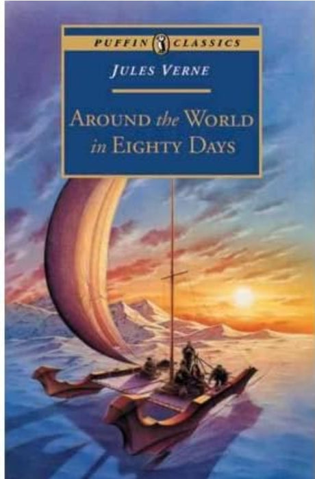 Around The World 80 Days by Jules Verne - old paperback