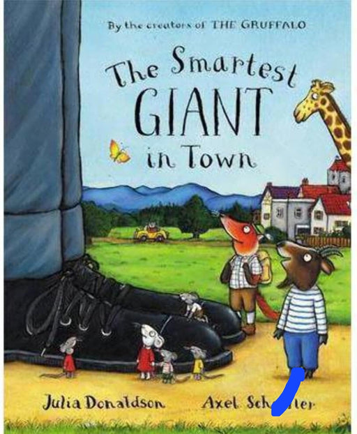 The Smartest Giant in Town by Julia Donaldson - old paperback - eLocalshop