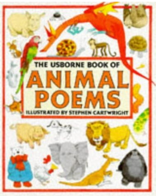 Usborne Book of Animal Poems  - old paperback - eLocalshop