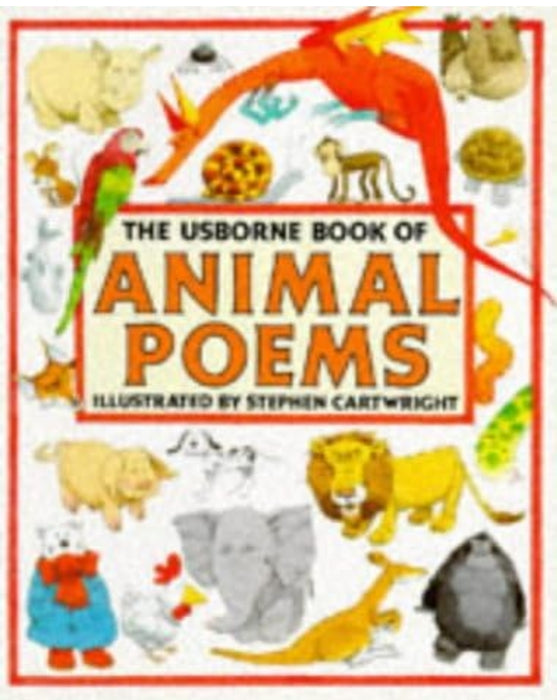 Usborne Book of Animal Poems  - old paperback