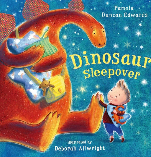 Dinosaur Sleepover by Pamela Duncan Edwards - old paperback - eLocalshop