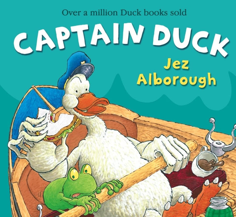 Captain Duck by Jez Alborough - old paperback