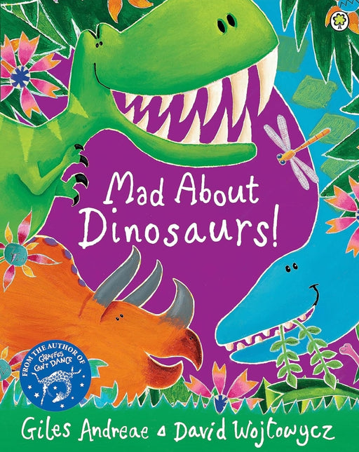Mad About Dinosaurs by Giles Andreae - old paperback - eLocalshop