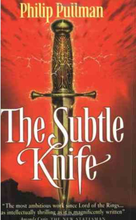 The Subtle Knife by Philip Pullman - old paperback