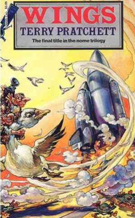 Wings by Terry Pratchett - old paperback