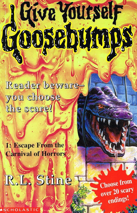 Give Yourself Goosebumps by R. L. Stine - old paperback