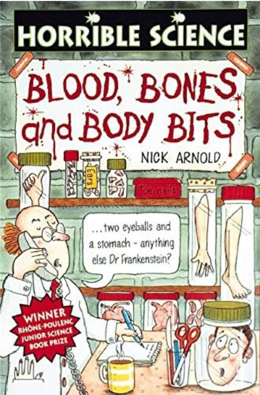 Blood, Bones and Body Bits by Nick Arnold - old paperback - eLocalshop