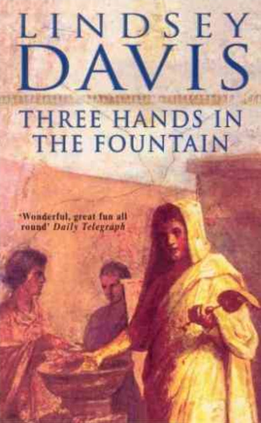 Three Hands In The Fountain by Lindsey Davis - old paperback - eLocalshop