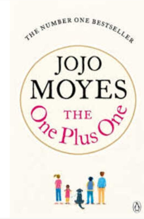 The One Plus One by Jojo Moyes - old paperback