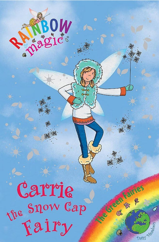 Carrie the Snow Cap Fairy: The Green Fairies Book 7 (Rainbow Magic) - old paperback - eLocalshop