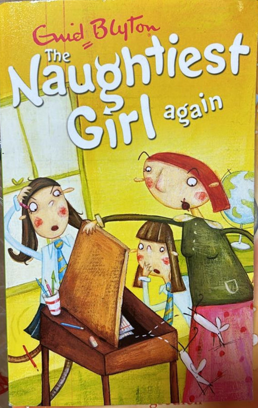 The Naughtiest Girl Again by Enid Blyton  - old paperback - eLocalshop
