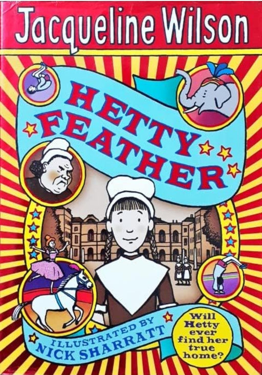 Hetty Feather by Jacqueline Wilson- old paperback - eLocalshop