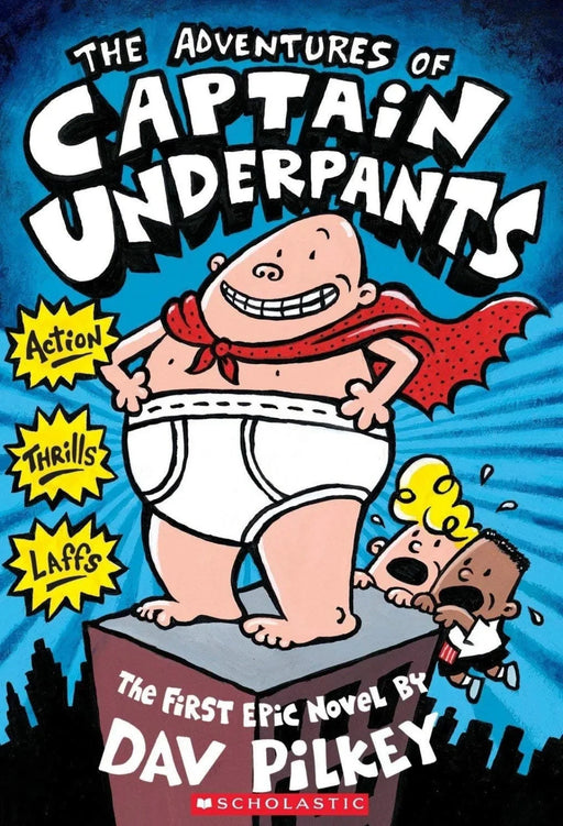 The Adventures Of Captain Underpants by Dav Pilkey - old paperback - eLocalshop