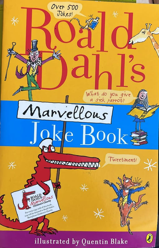 Roald Dahl's Marvellous Joke Book - old paperback - eLocalshop