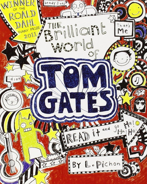 Tom Gates: The Brilliant World of Tom Gates by L. Pichon - old paperback - eLocalshop