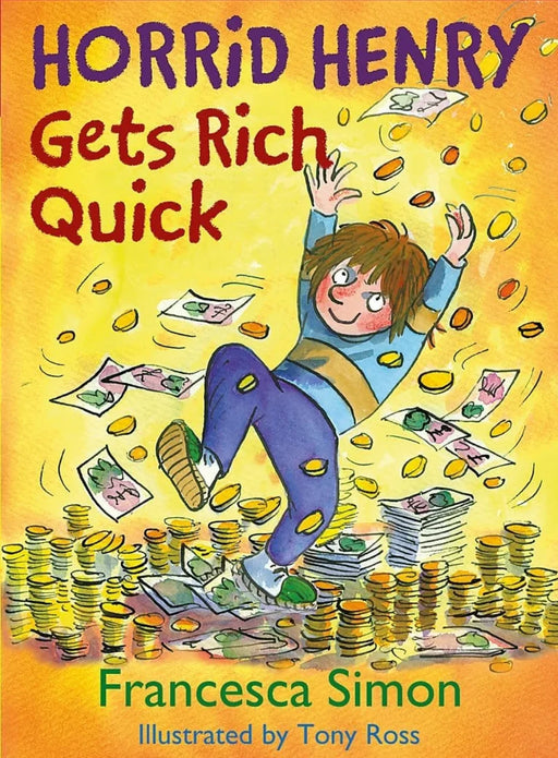 Horrid Henry gets rich quick by Francesca Simon - old paperback - eLocalshop