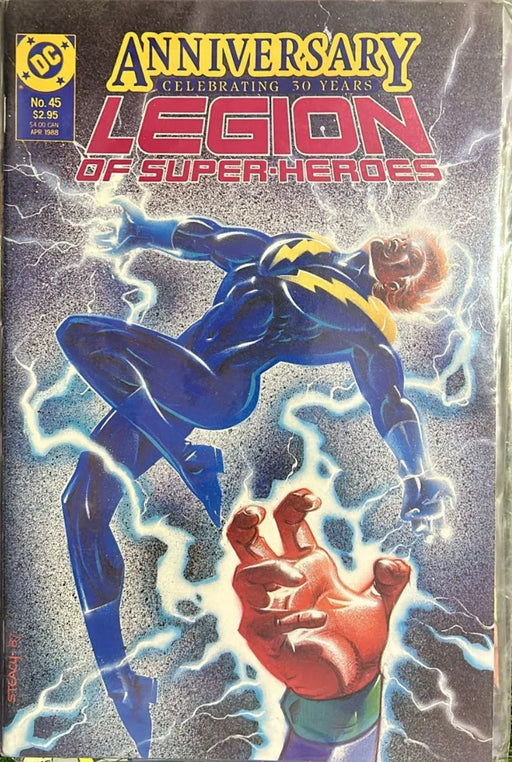 Anniversary Legion of superheroes- old paperback - eLocalshop