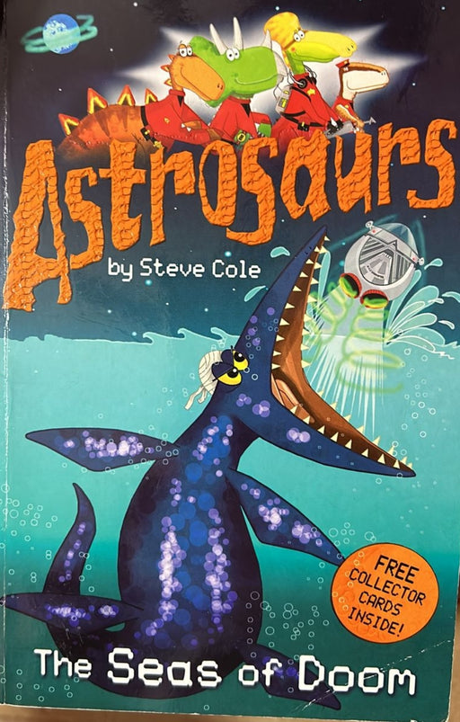 Astrosaurs: The Seas Of Doom by Steve Cole - old paperback - eLocalshop