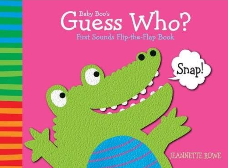Guess Who? Sounds by Jeannette Rowe - old boardbook - eLocalshop