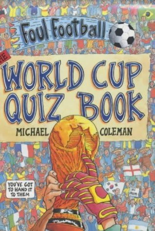 World Cup Quiz Book by Michael Coleman - old hardcover - eLocalshop