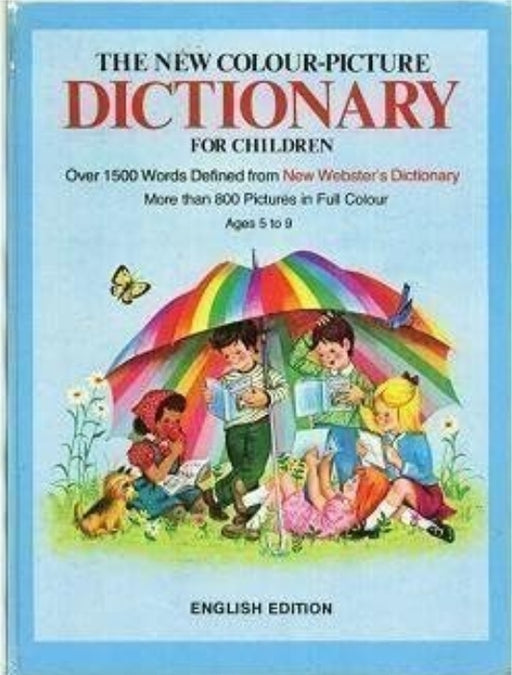 The New Colour-Picture Dictionary for Children - old hardcover - eLocalshop
