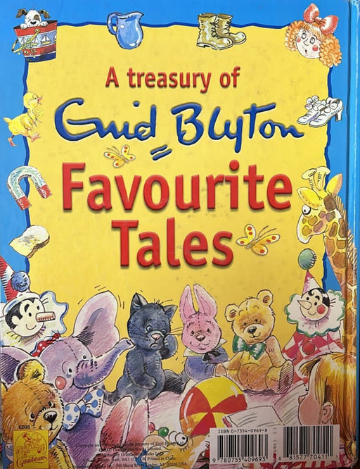 A Treasury of Favourite Tales - Enid Blyton - old hardcover - eLocalshop