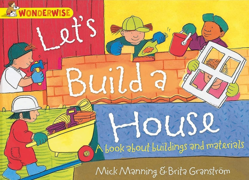 Let's build a house - kids book old paperback - eLocalshop