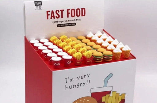 3 pcs Cartoon Burger platter pen for Birthday gift/Birthday Return gift for kids - eLocalshop