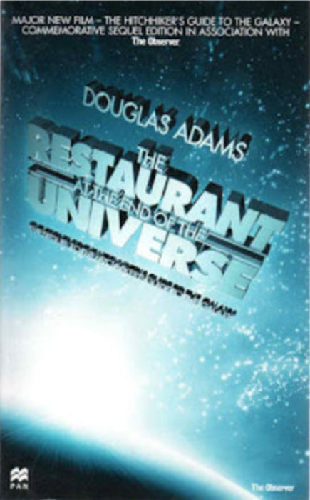 The Restaurant at the End of the Universe by Douglas Adams- old Paperback - eLocalshop