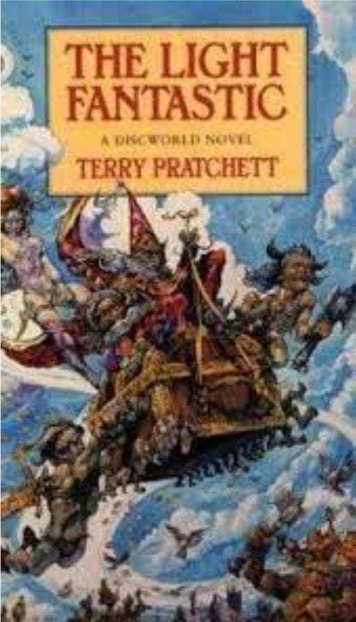 The Light Fantastic: (Discworld Novel 2) by Terry Pratchett - old paperback - eLocalshop