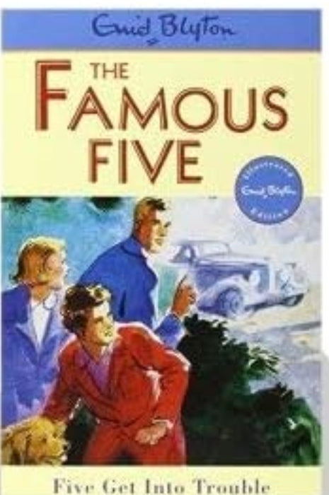 Famous Five : 08 Five Go Into To Trouble by Enid Blyton - old paperback - eLocalshop