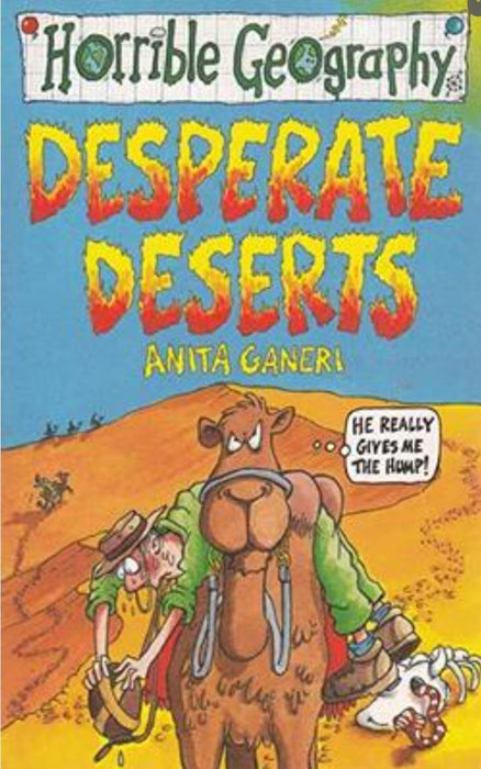 Desperate Deserts (Horrible Geography) by Anita Ganeri -  old paperback - eLocalshop