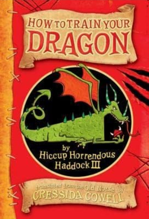 How to Train Your Dragon: Book 1 by Cowell, Cressida - old paperback - eLocalshop