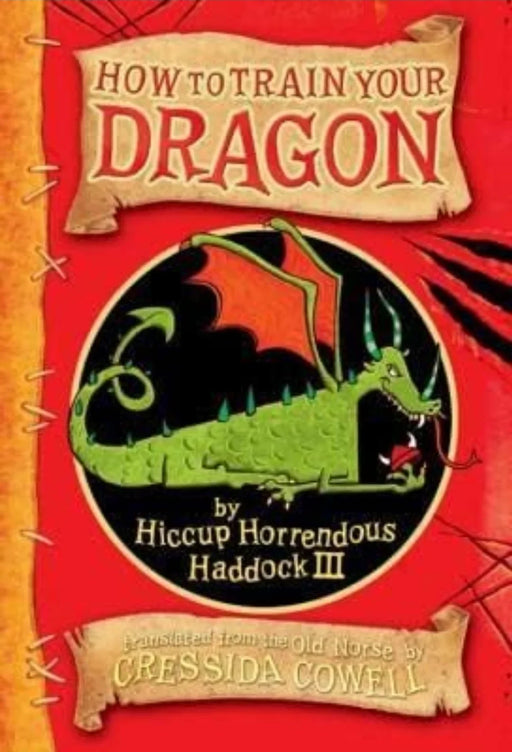 How to Train Your Dragon: Book 1 by Cowell, Cressida - old paperback - eLocalshop