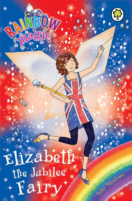 Elizabeth the Jubilee Fairy : Rainbow Magic by Daisy Meadows - old paperback - eLocalshop