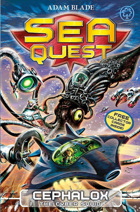 Cephalox the Cyber Squid: Book 1 (Sea Quest) by Adam Blade - old paperback - eLocalshop