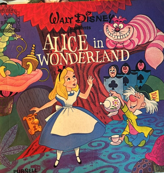 Walt Disney's Alice in Wonderland - old paperback - eLocalshop