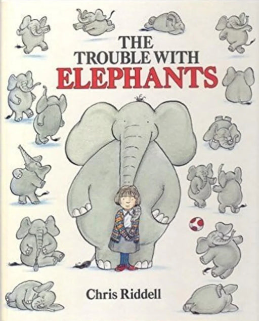 The Trouble with Elephants by Chris Riddell - old paperback - eLocalshop
