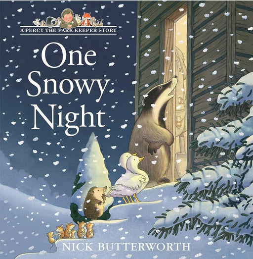One Snowy Night by Nick Butterworth - old paperback - eLocalshop