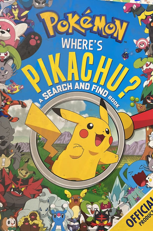 Pokémon Where’s Pikachu? A search & find book - old paperback - eLocalshop