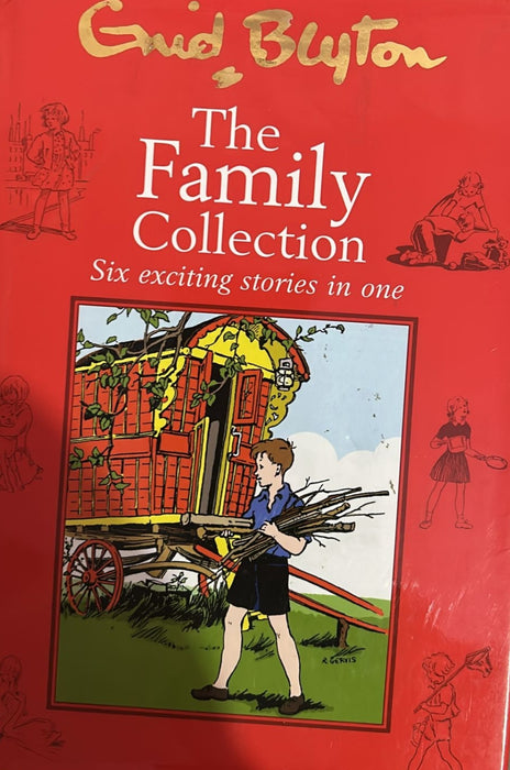 The Family Collection: Six Exciting Stories in One by Enid Blyton - old hardcover - eLocalshop