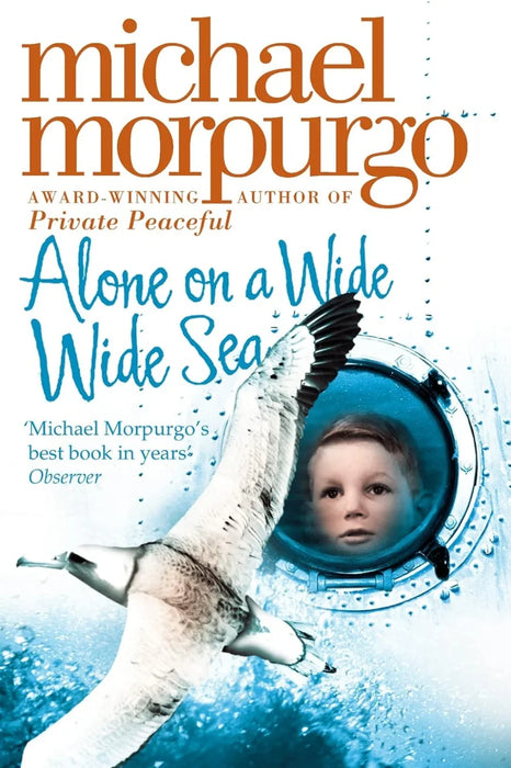 Alone on a wide wide sea by Michael Morpurgo - old paperback - eLocalshop