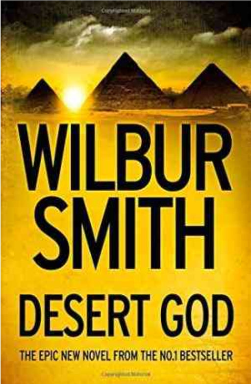 Desert God by Wilbur Smith - old hardcover - eLocalshop